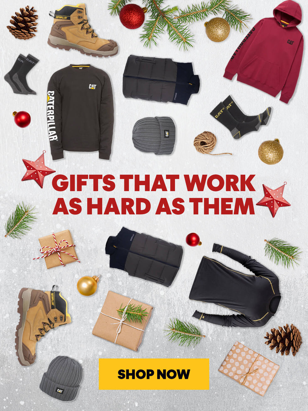 GIFTS THAT WORK AS HARD AS THEM. SHOP NOW