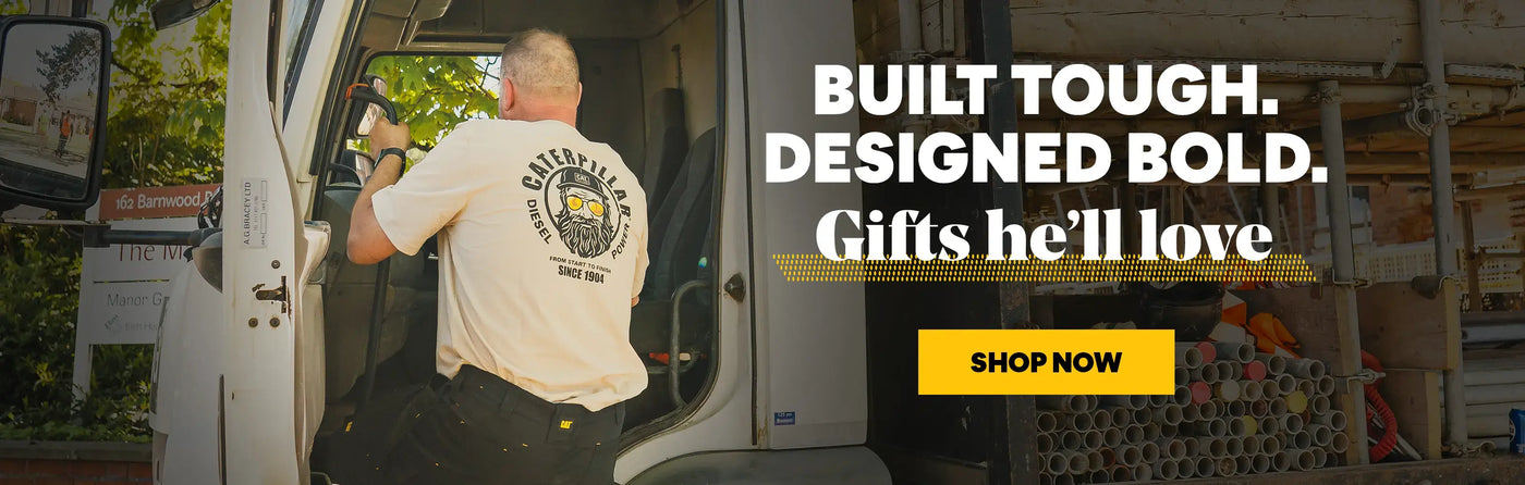 BUILT TOUGH. DESIGNED BOLD. Gifts he'll love. SHOP NOW
