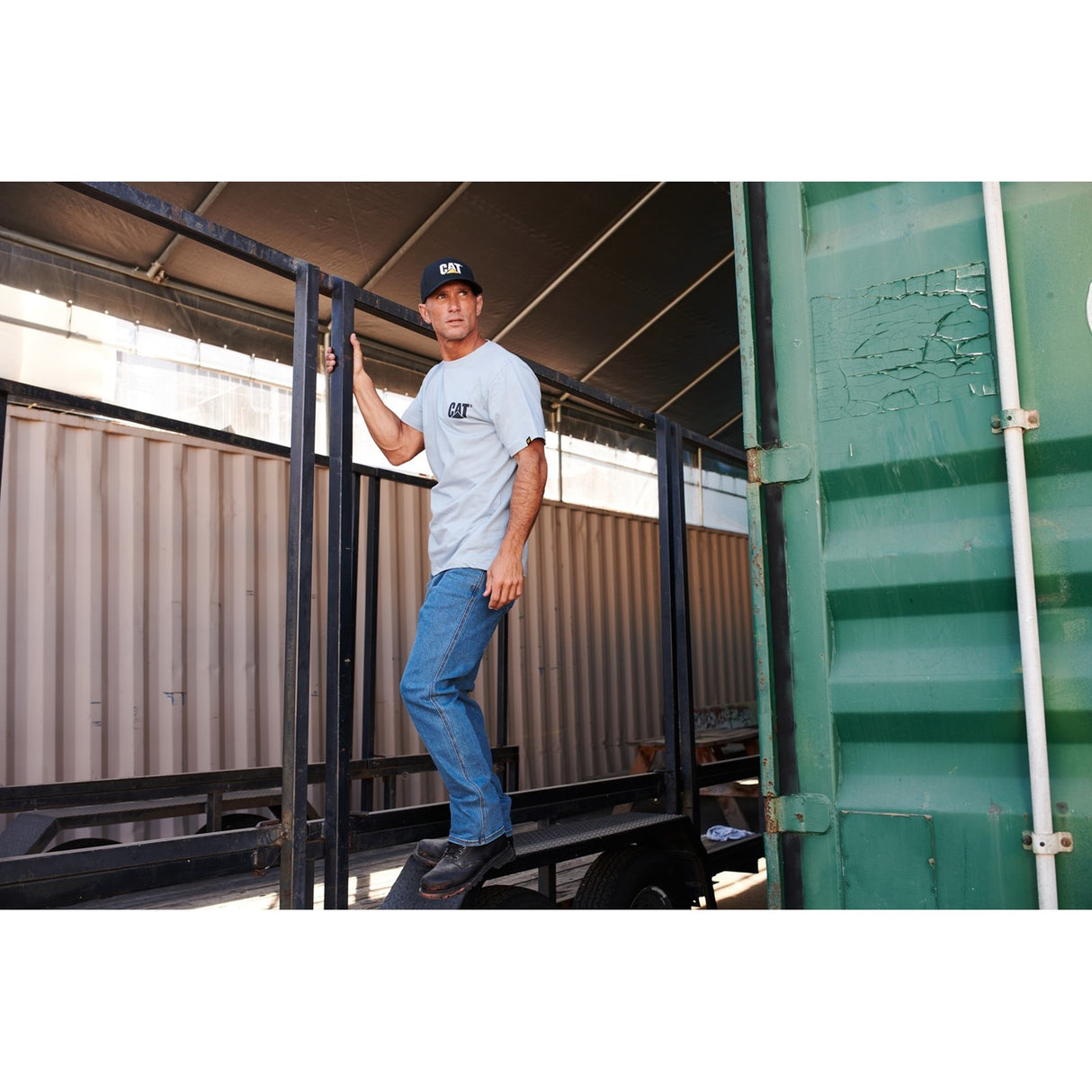 Trademark Tee Blue Fog Heather