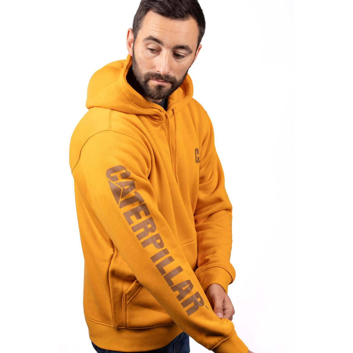 Trademark Banner Hooded Sweatshirt Yellow