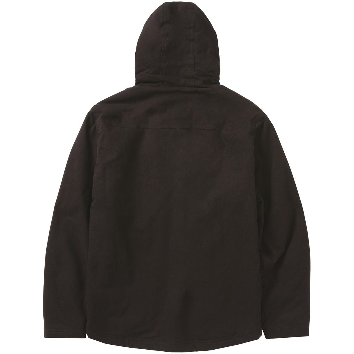 Hooded Sherpa Lined Jacket Black