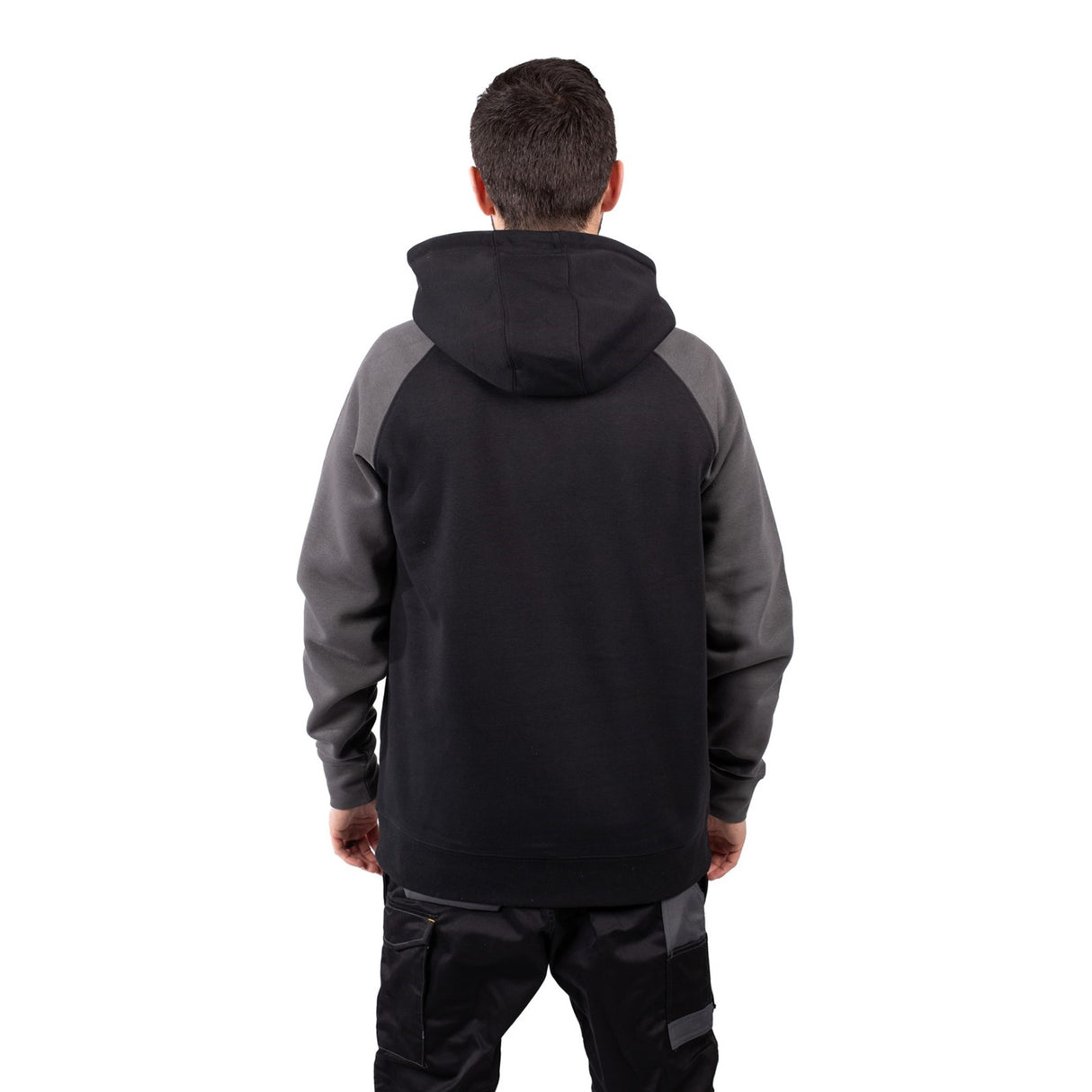 Raglan Hooded Sweatshirt Black/Magnet