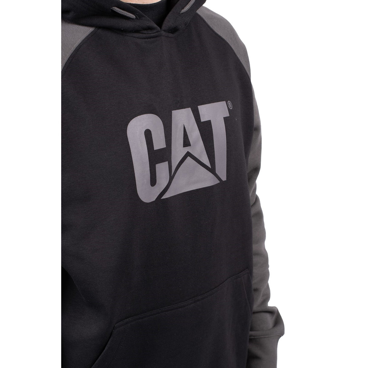 Raglan Hooded Sweatshirt Black/Magnet