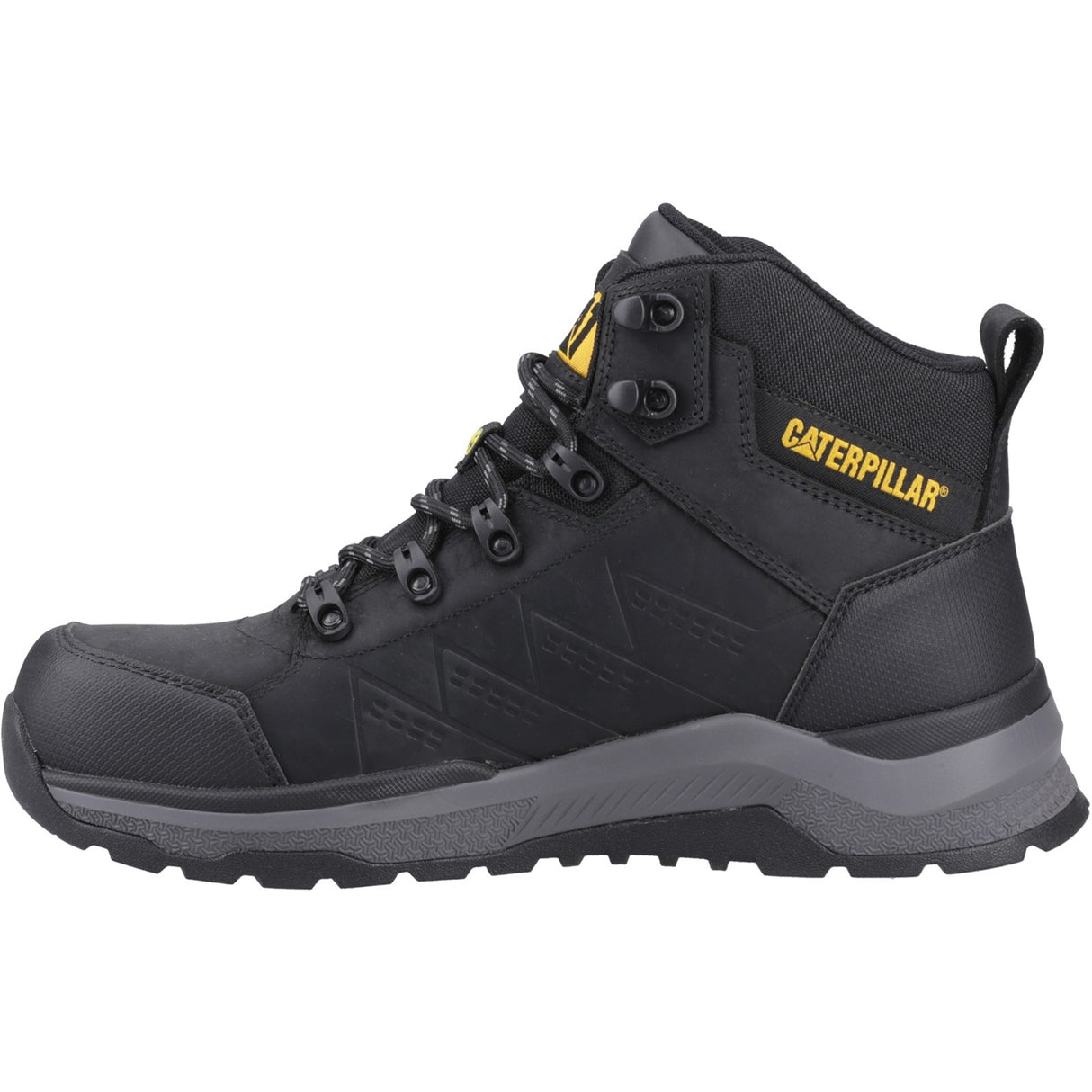 Inductor Leather Safety Boots Black