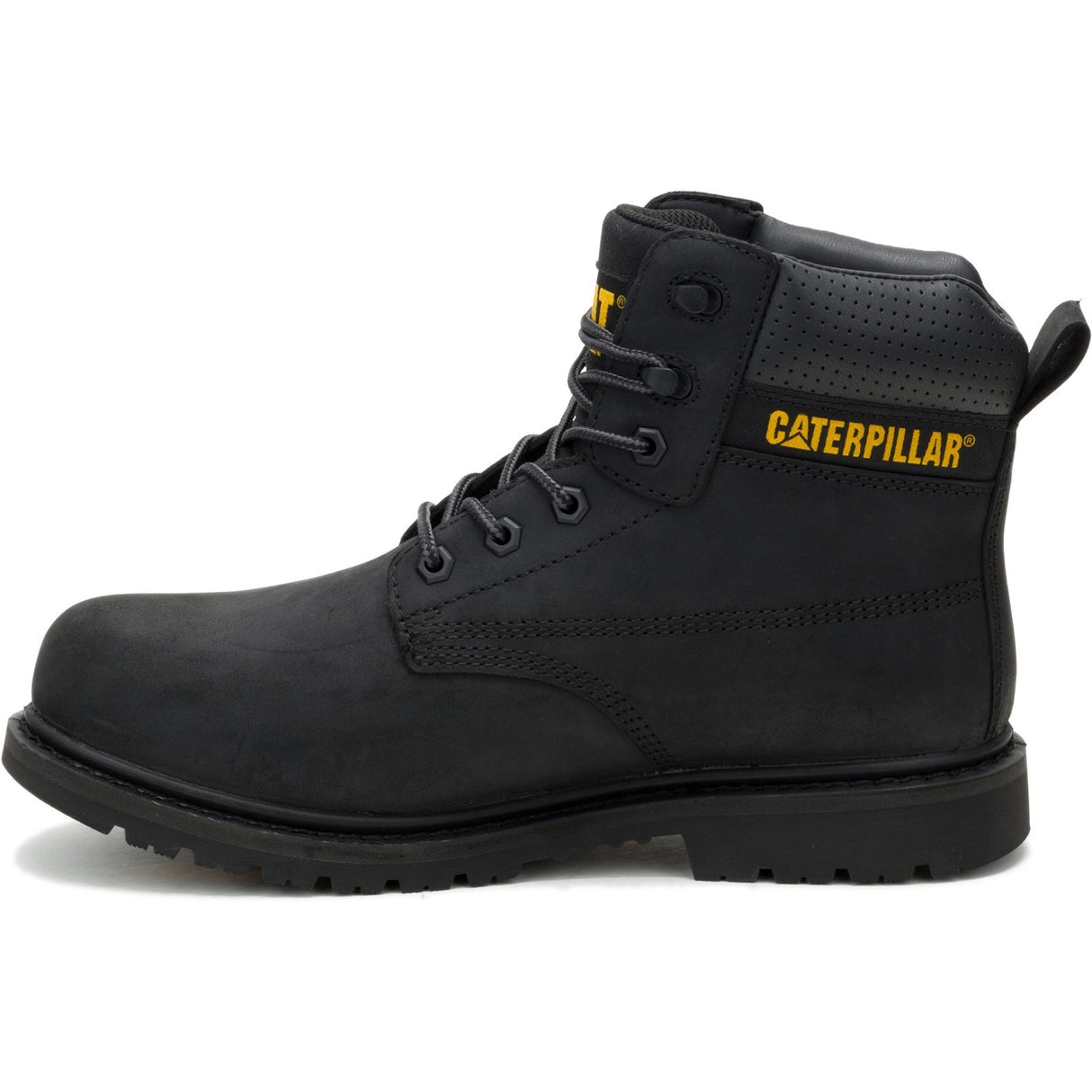 Silva Lace up Occupational Work Boots Black