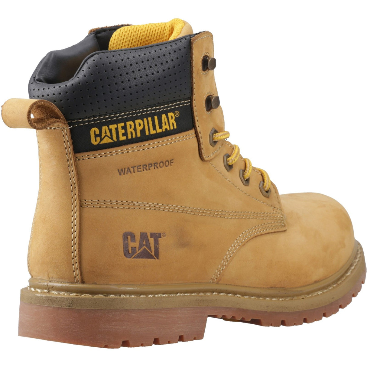 Silva Lace up Occupational Work Boots Honey