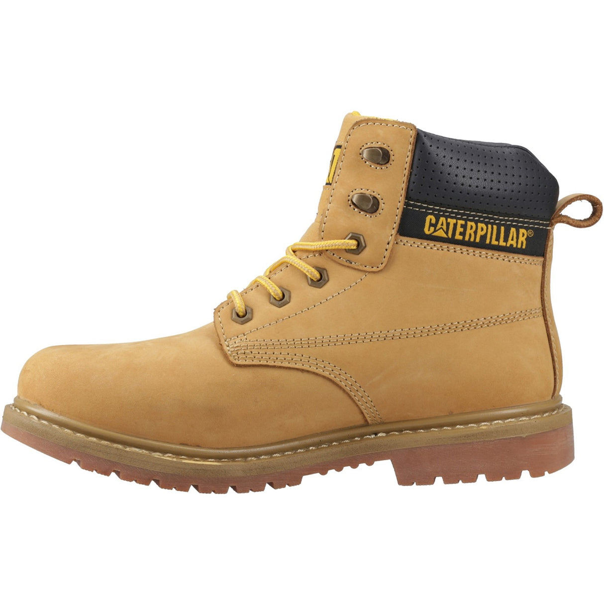 Silva Lace up Occupational Work Boots Honey