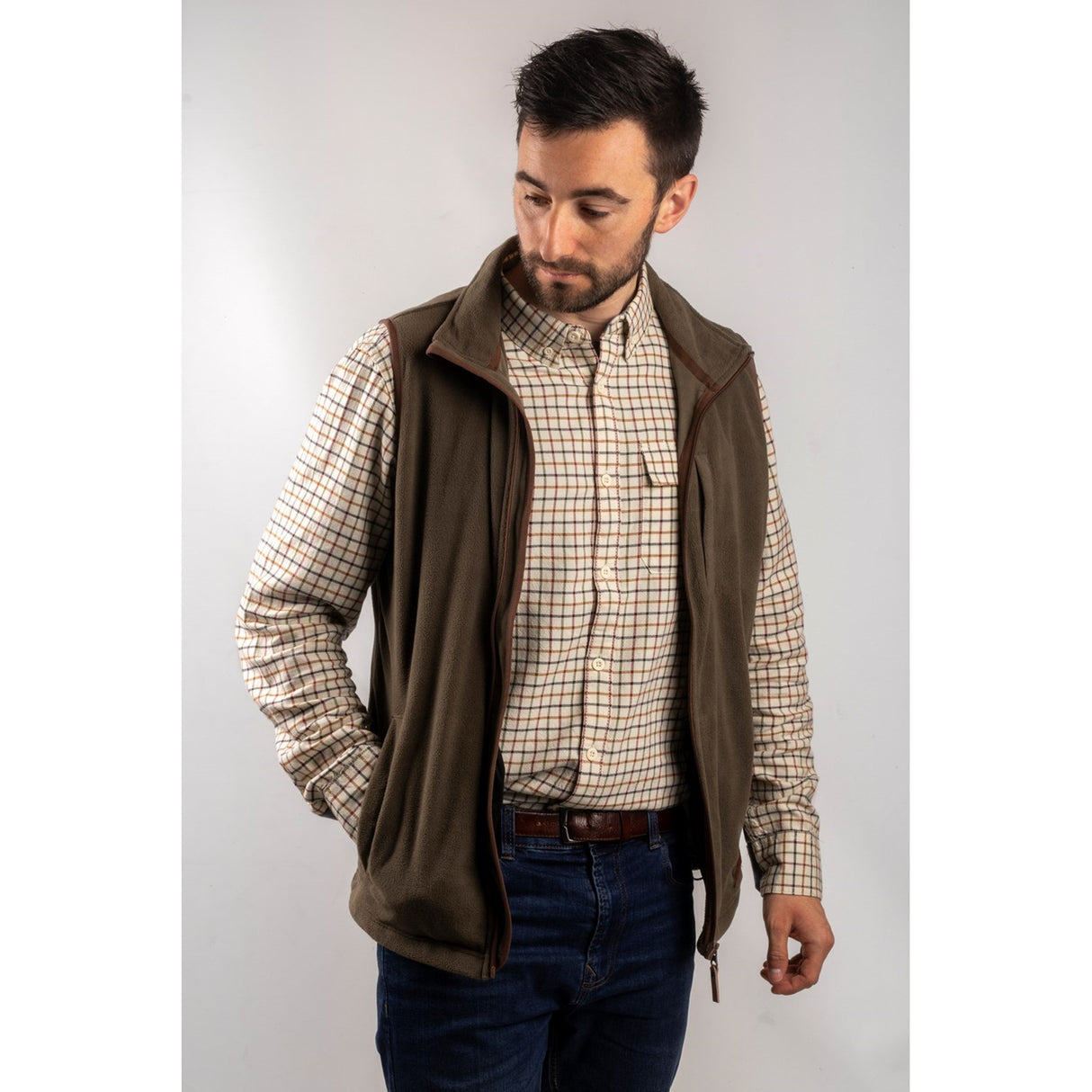 Concord Fleece Vest Cypress