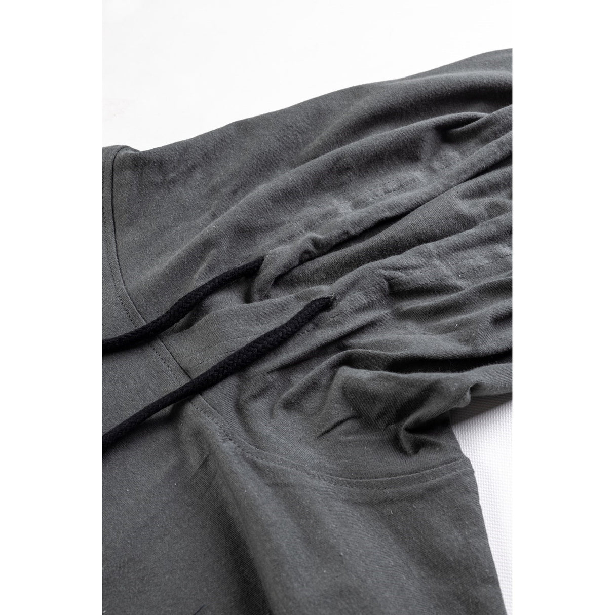 Hooded Long Sleeve Tee Dark Shadow