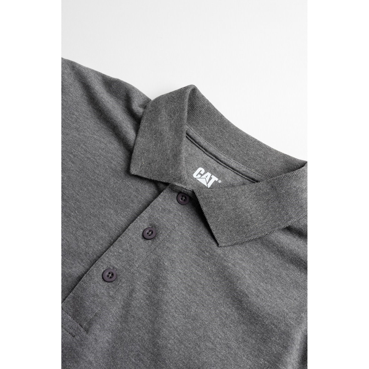 Essentials Polo Shirt Dark Heather Grey