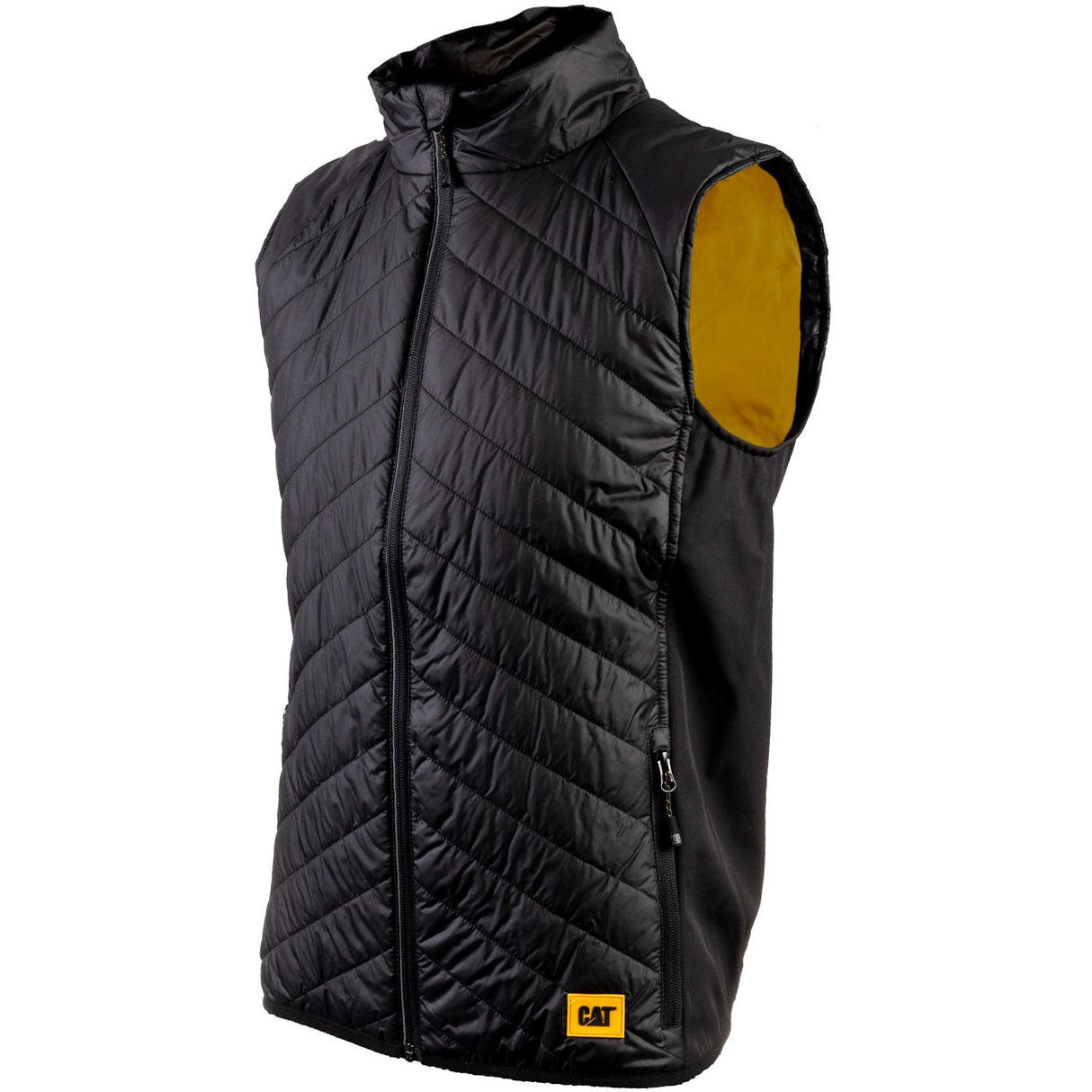 Trades Hybrid Body Warmer Black/Yellow
