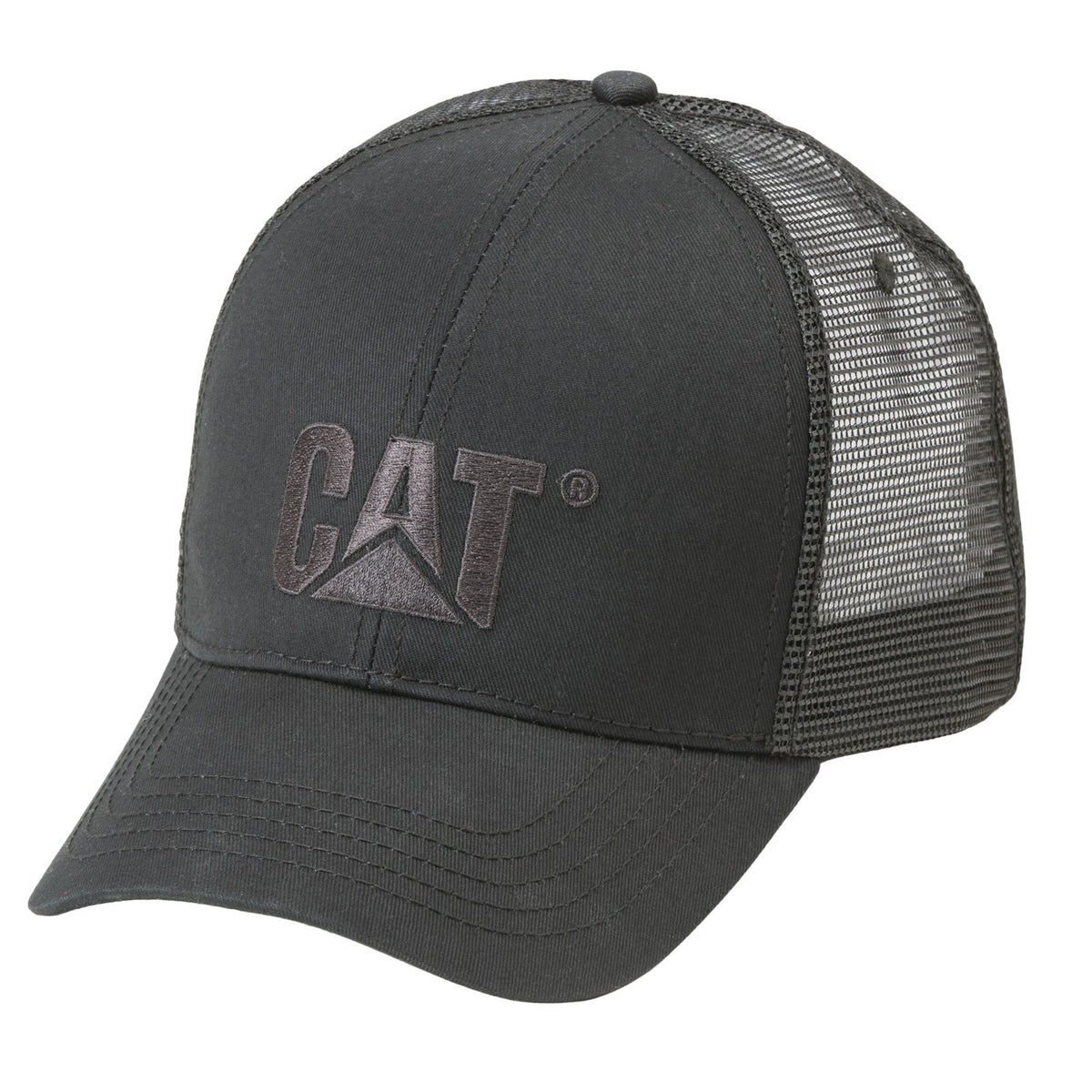 Raised Logo Cap Black