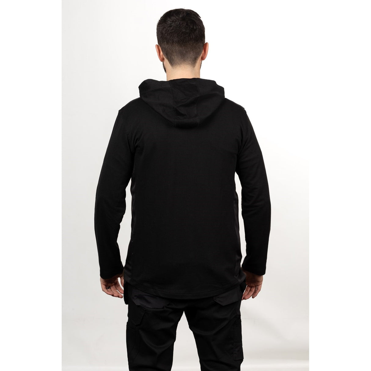 Coolmax Quarter Zip Hoodie Black