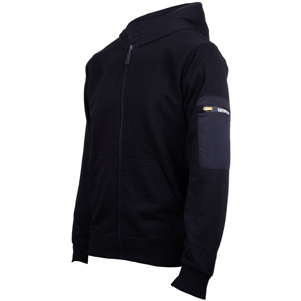 Loopback Full Zip Hoodie Black