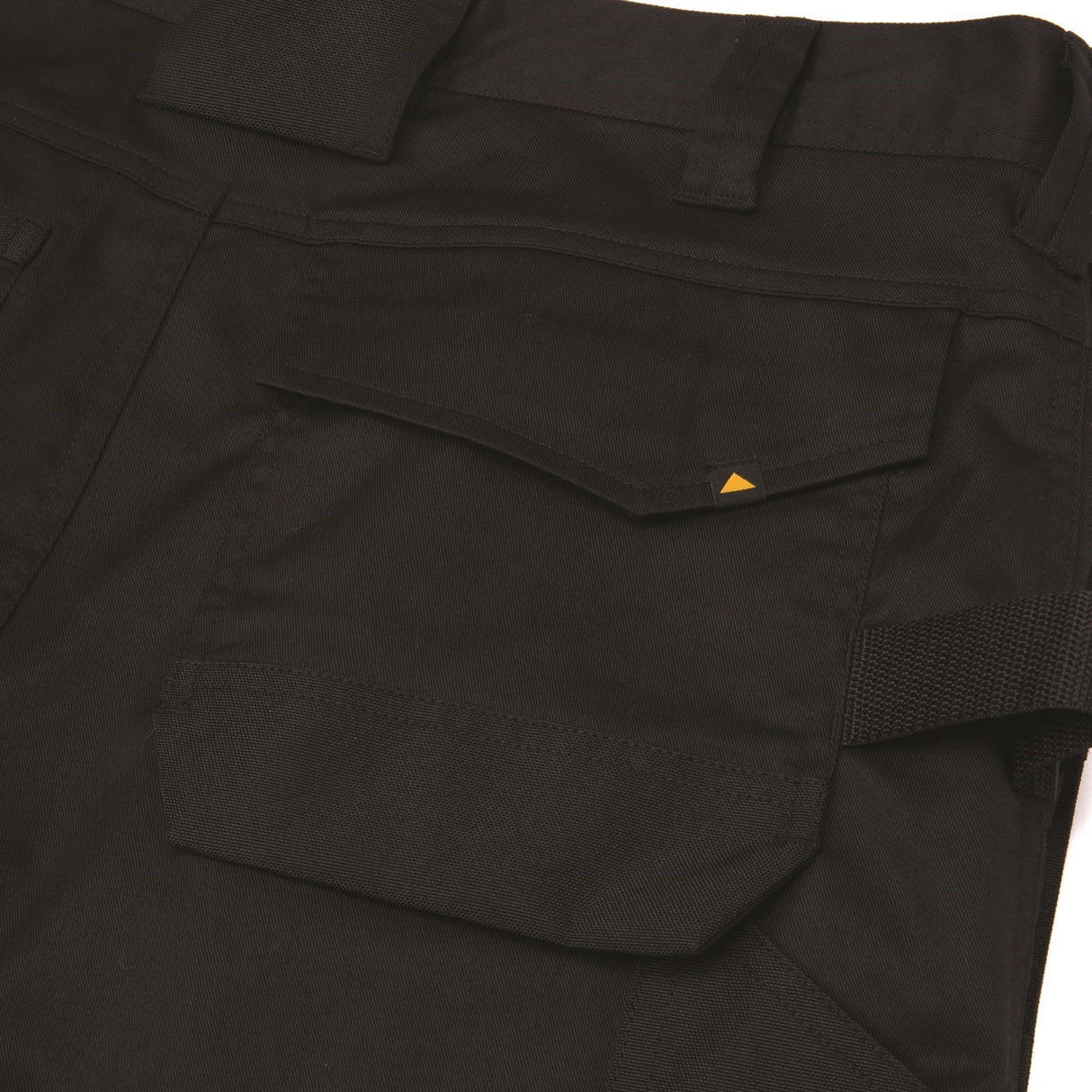Essential Stretch Pocket Shorts  Black