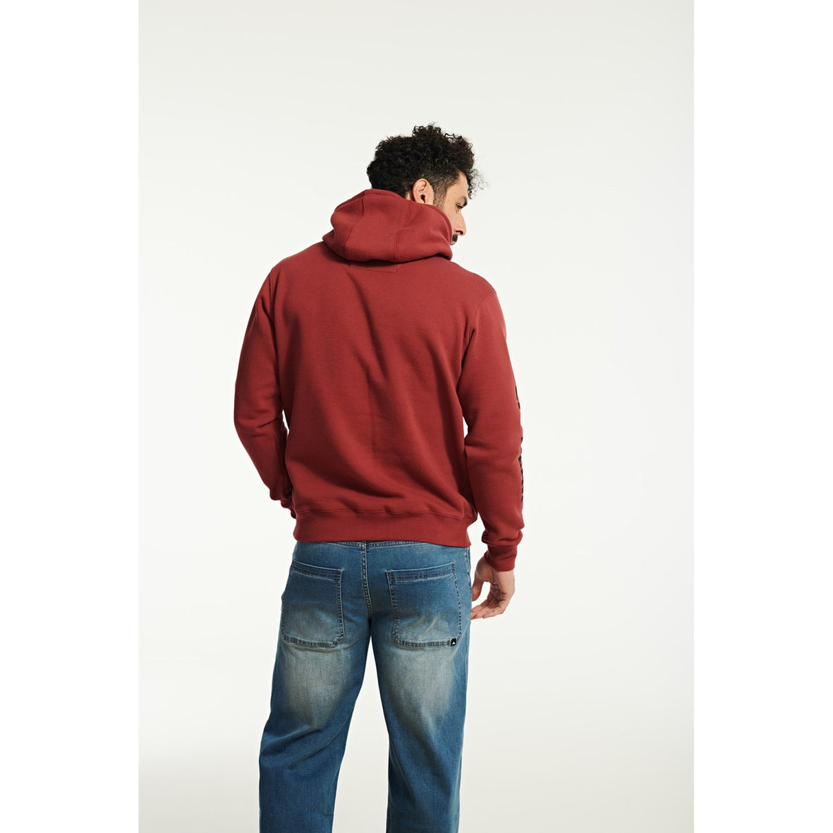 Trademark Banner Hooded Sweatshirt Brick