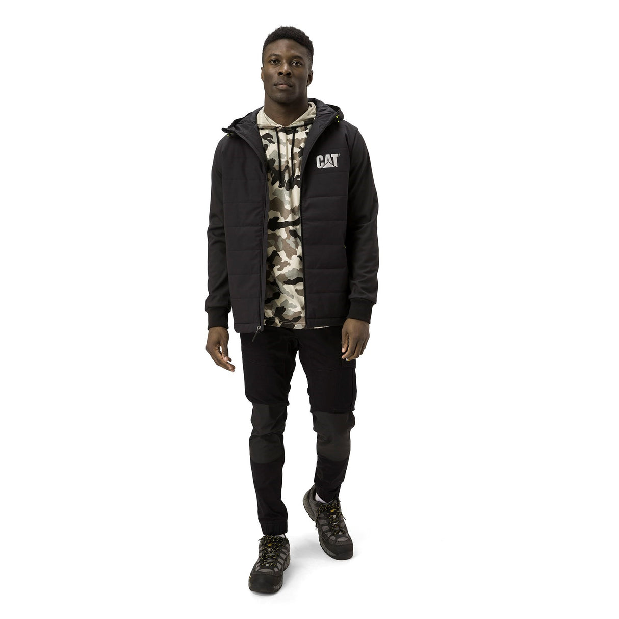 Tech Hybrid Jacket Black