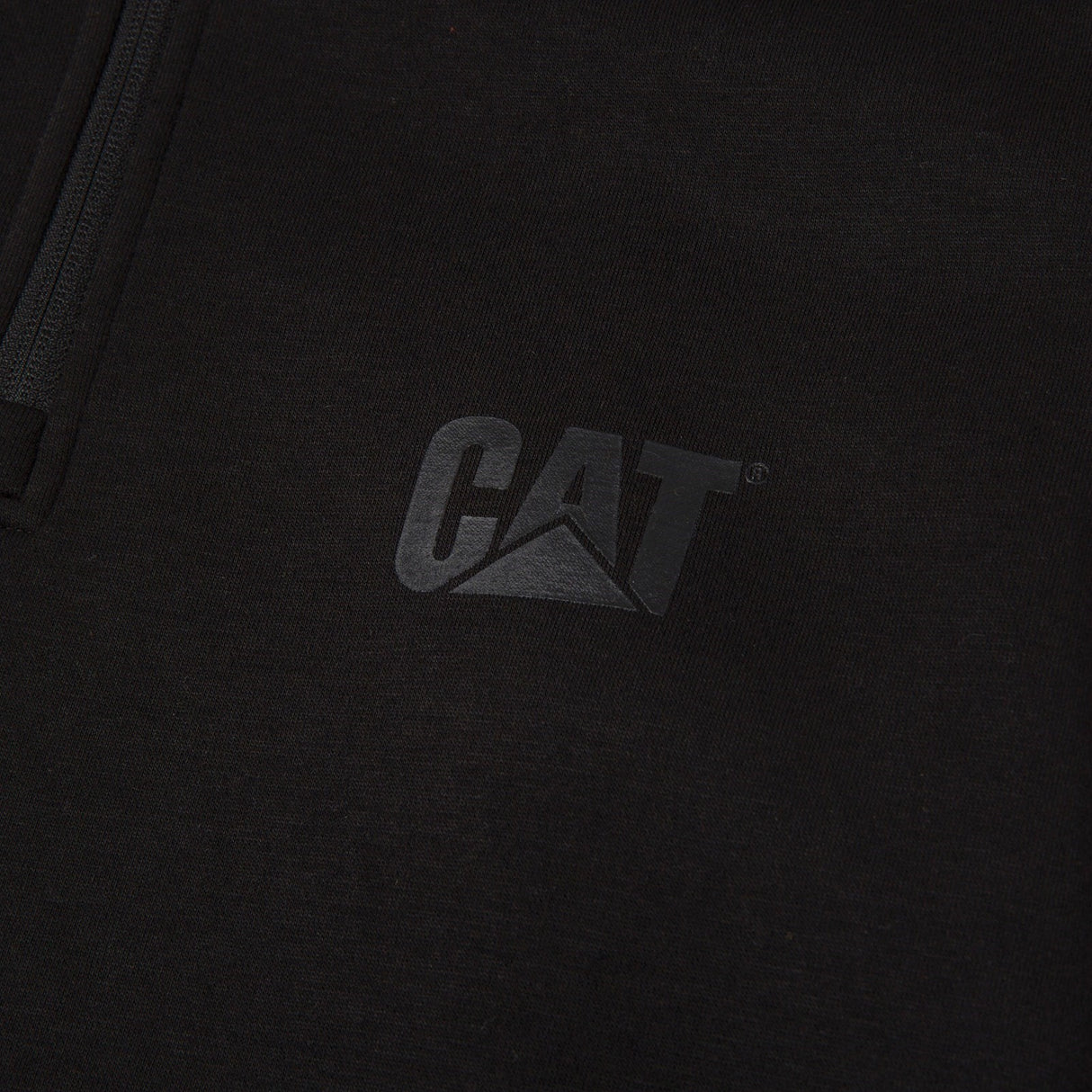 Essential 1/4 Zip Sweatshirt Black