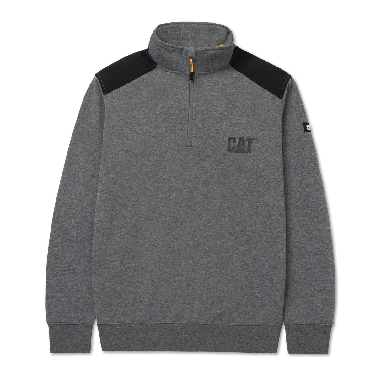 Essential 1/4 Zip Sweatshirt Dark Heather Grey