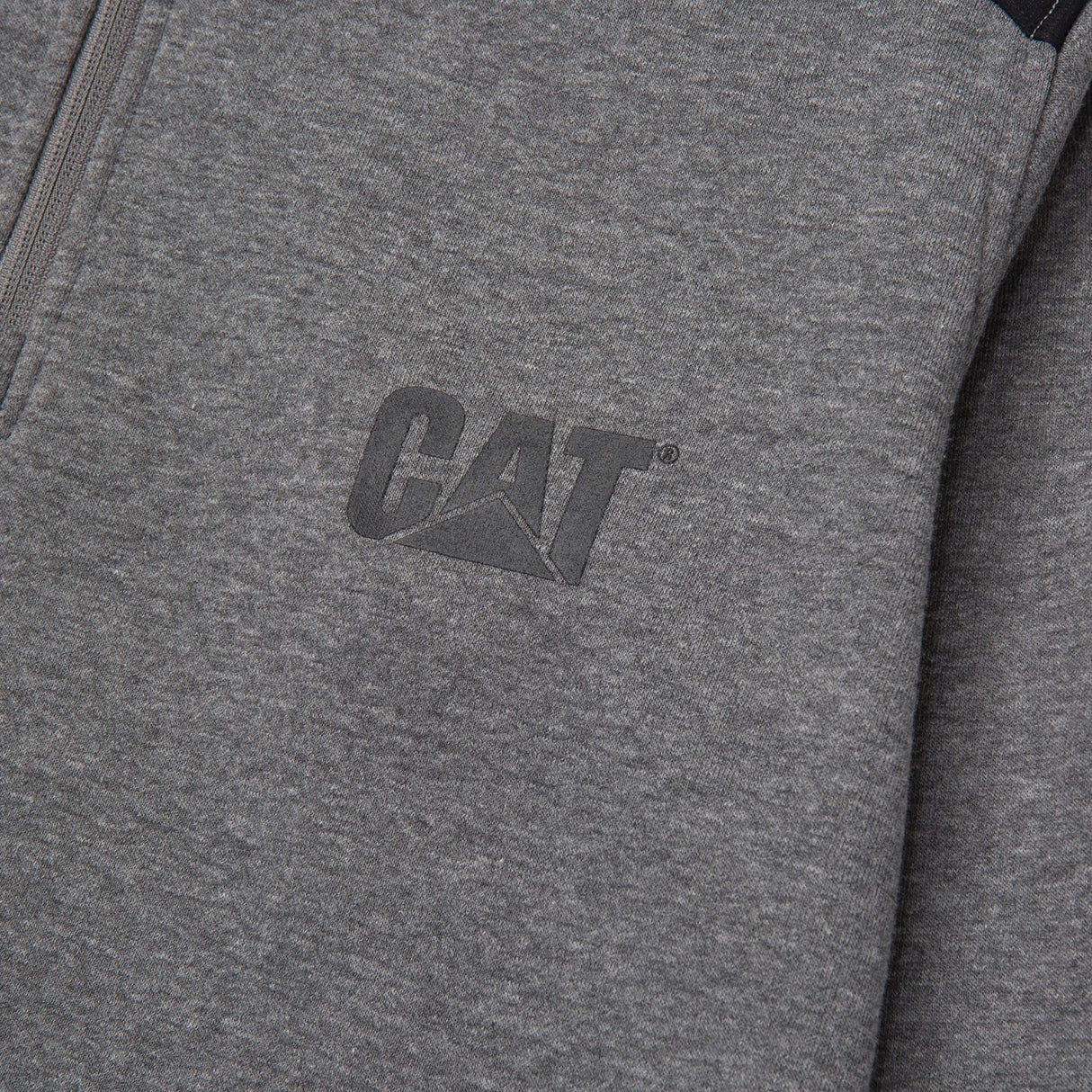 Essential 1/4 Zip Sweatshirt Dark Heather Grey