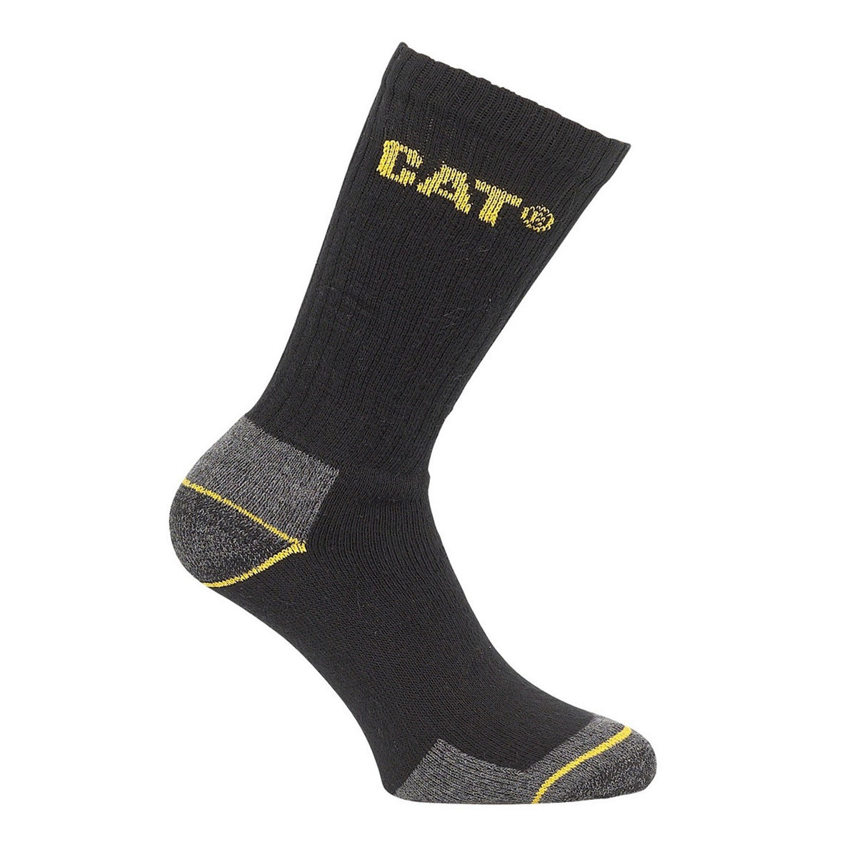 Crew Work Sock 3 Pair Pack Black