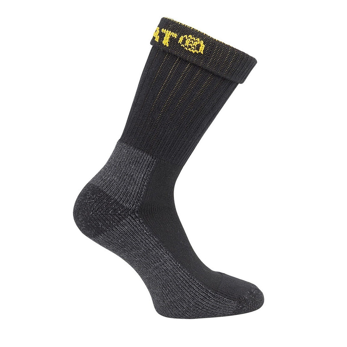 Industrial Work Sock 2 Pack Black
