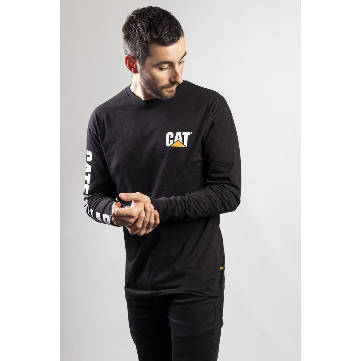 Trademark Banner Long Sleeve T-Shirt Black