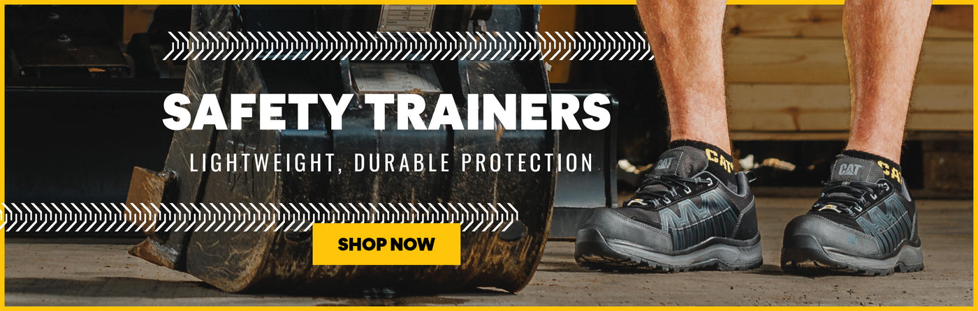 SAFETY TRAINERS. LIGHTWEIGHT, DURABLE PROTECTION. SHOP NOW