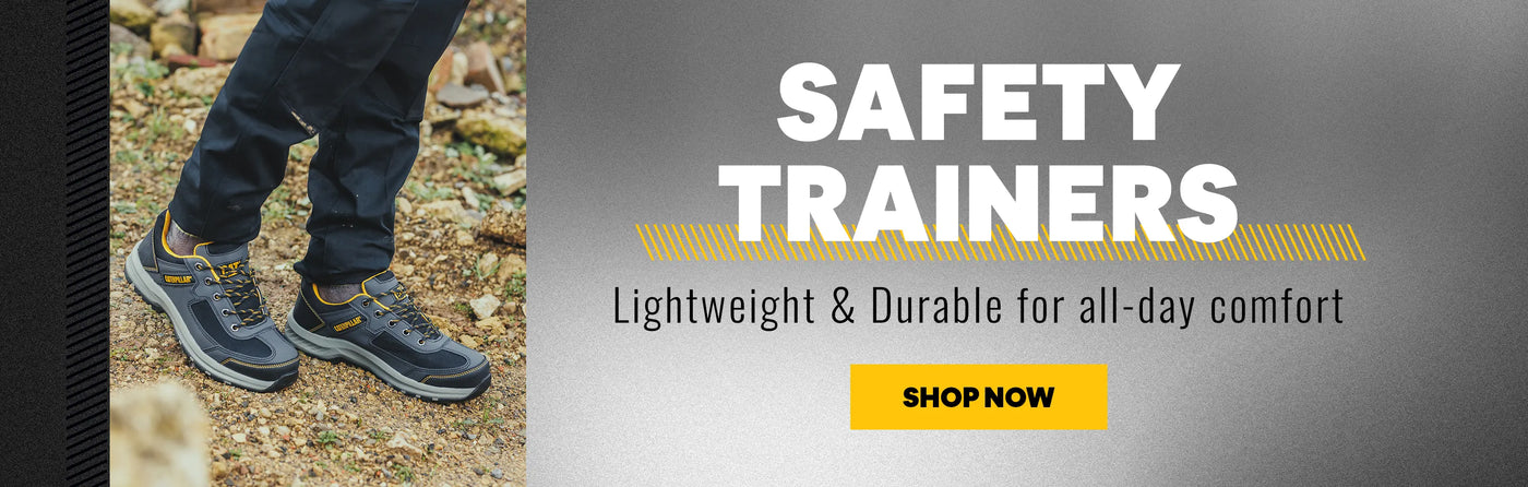 SAFETY TRAINERS. Lightweight & Durable for all-day comfort. SHOP NOW