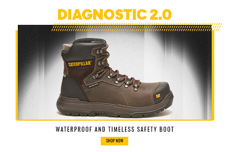 Image of a Caterpillar Diagnostic 2.0 Safety Boot in side profile