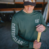 Trademark Banner Long Sleeve T-Shirt  Forest Green