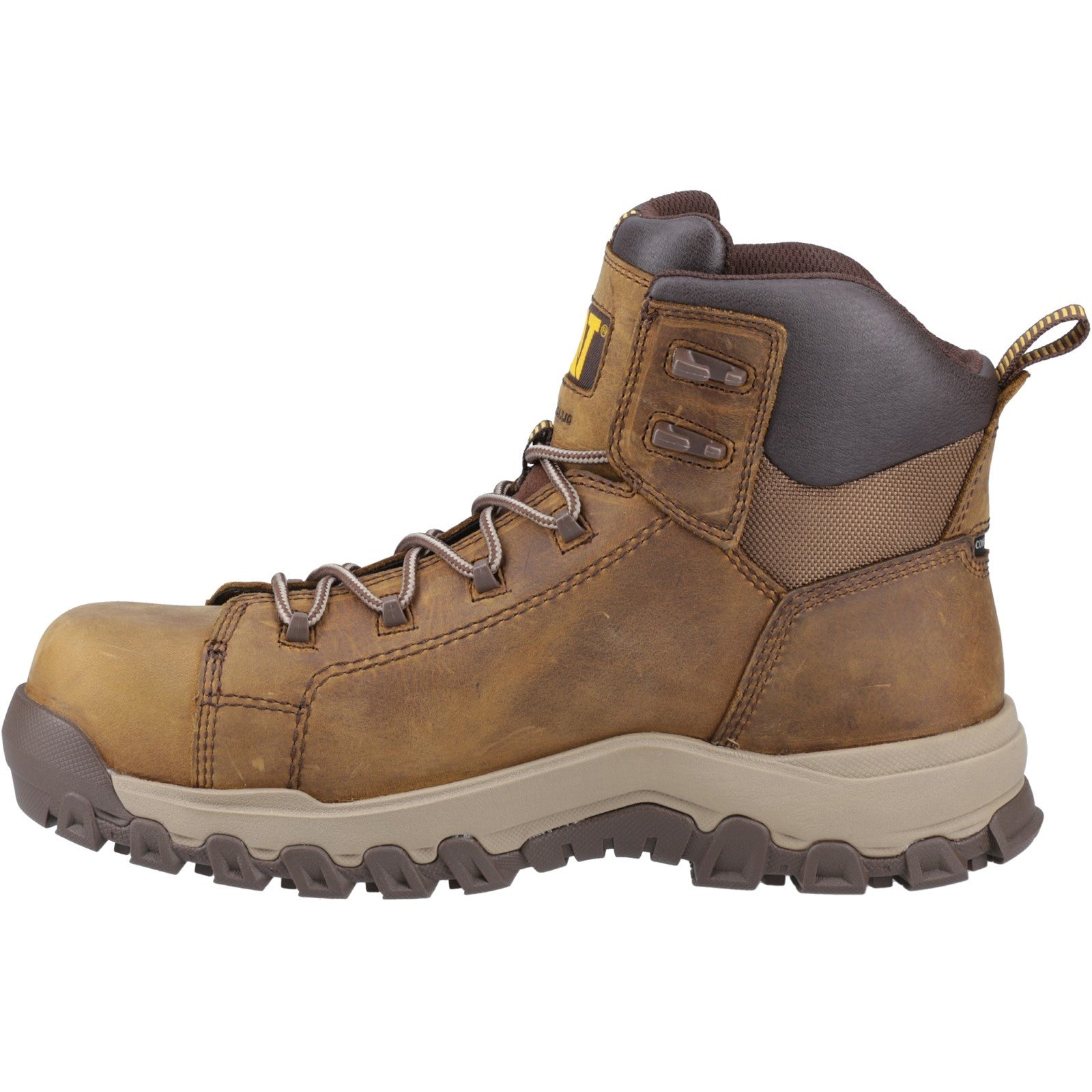 Mens Caterpillar Pyramid Threshold Rebound Safety Boot