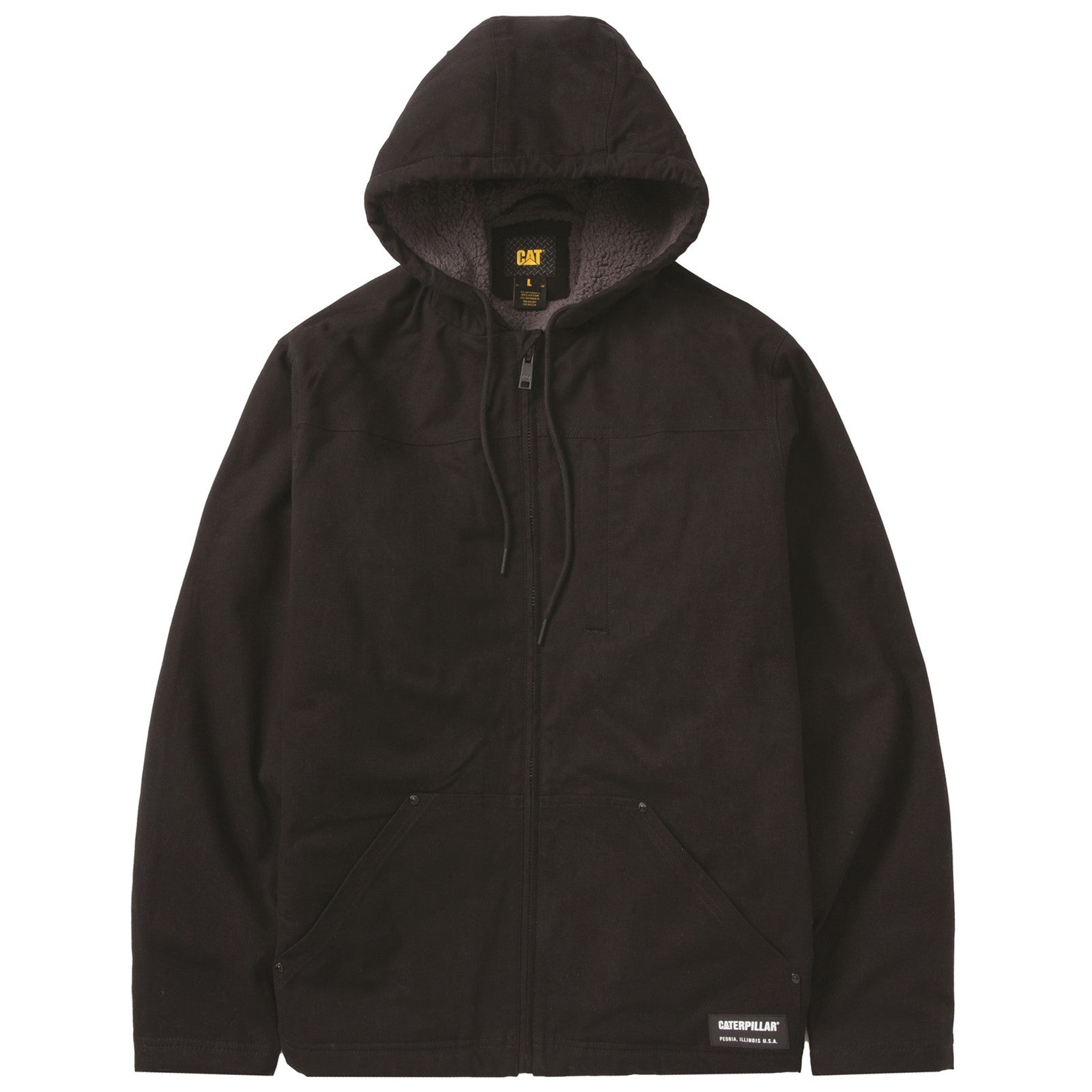 Hooded Sherpa Lined Jacket