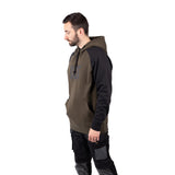 Raglan Hooded Sweatshirt  Army Moss/Black