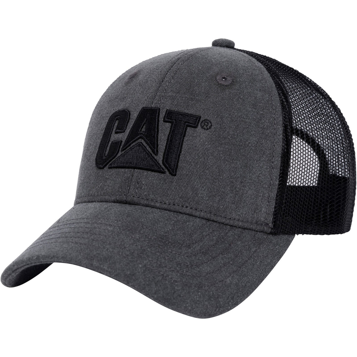Black Trucker Cap