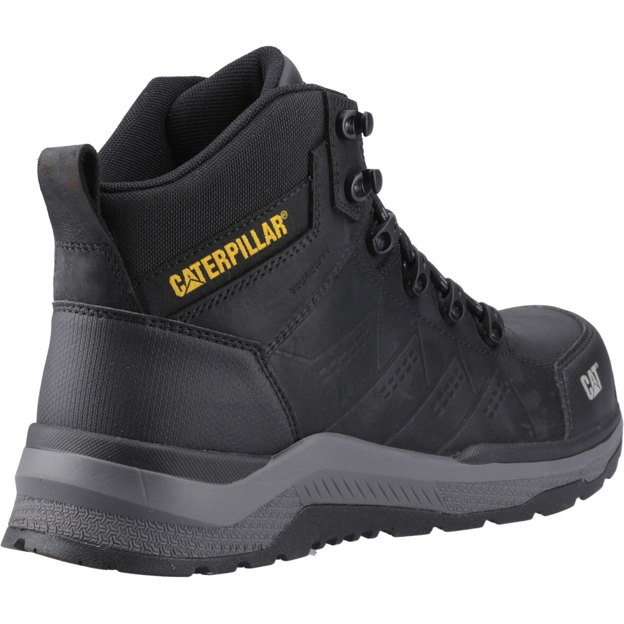 Inductor Leather Safety Boots Black