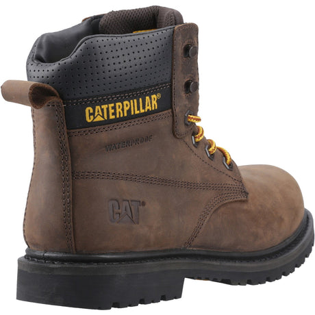 Silva Lace up Occupational Work Boots Brown