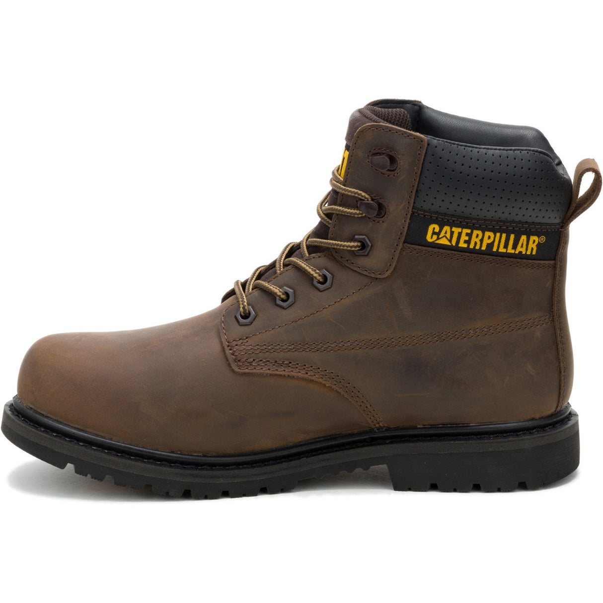 Silva Lace up Occupational Work Boots Brown