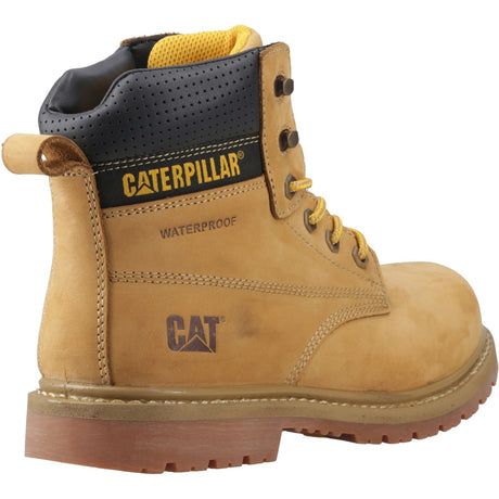 Silva Lace up Occupational Work Boots Honey