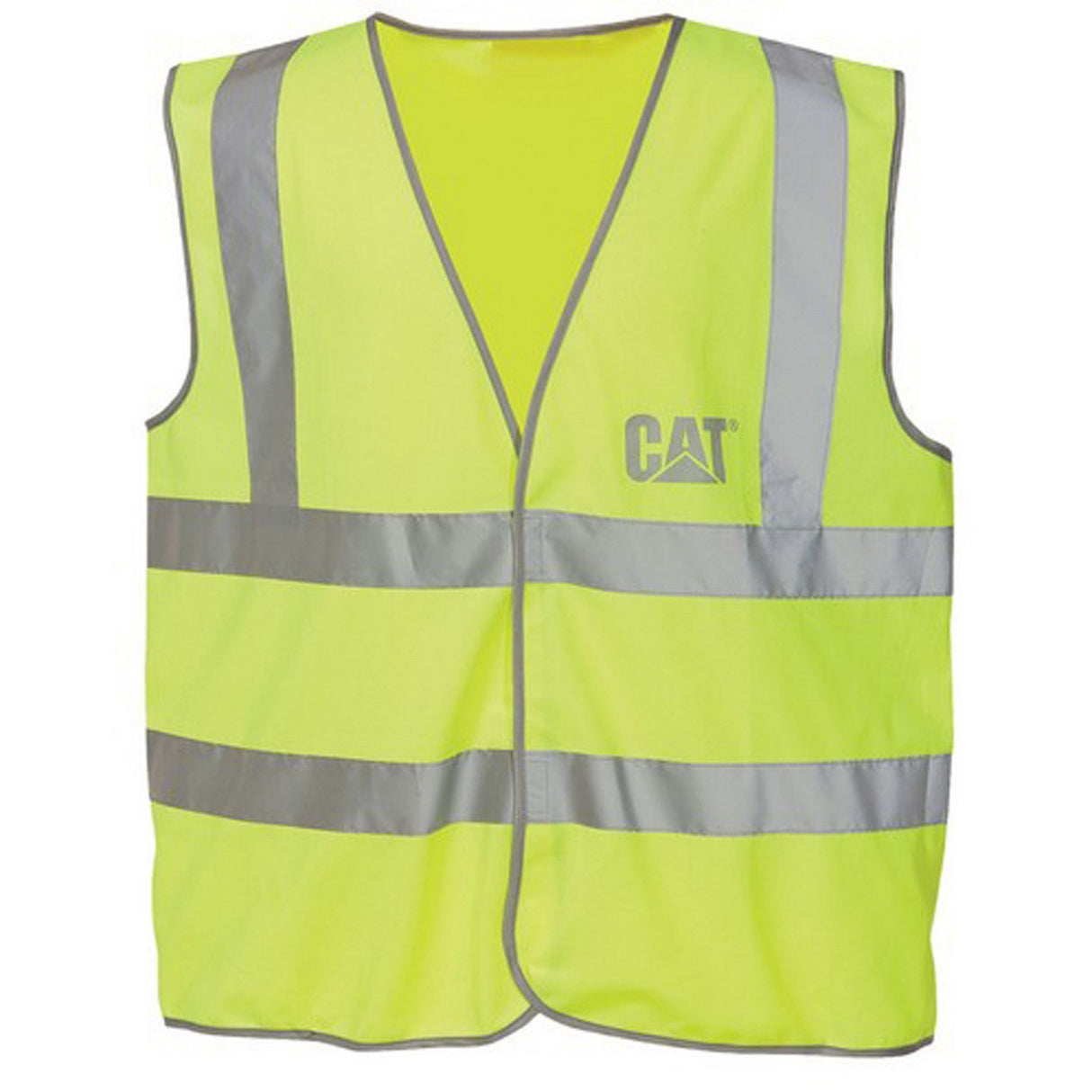 Printed Hi-Vis Vest  Hi-Vis Yellow