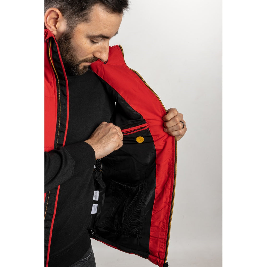 Mens Caterpillar Hot Red Arctic Zone Vest S Shop Caterpillar UK