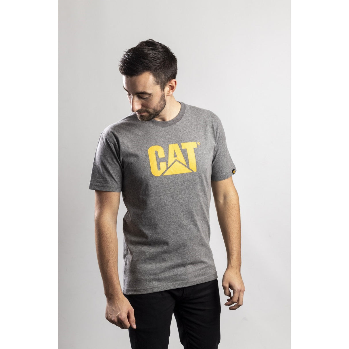 Trademark Logo T-Shirt  Dark Heather Grey