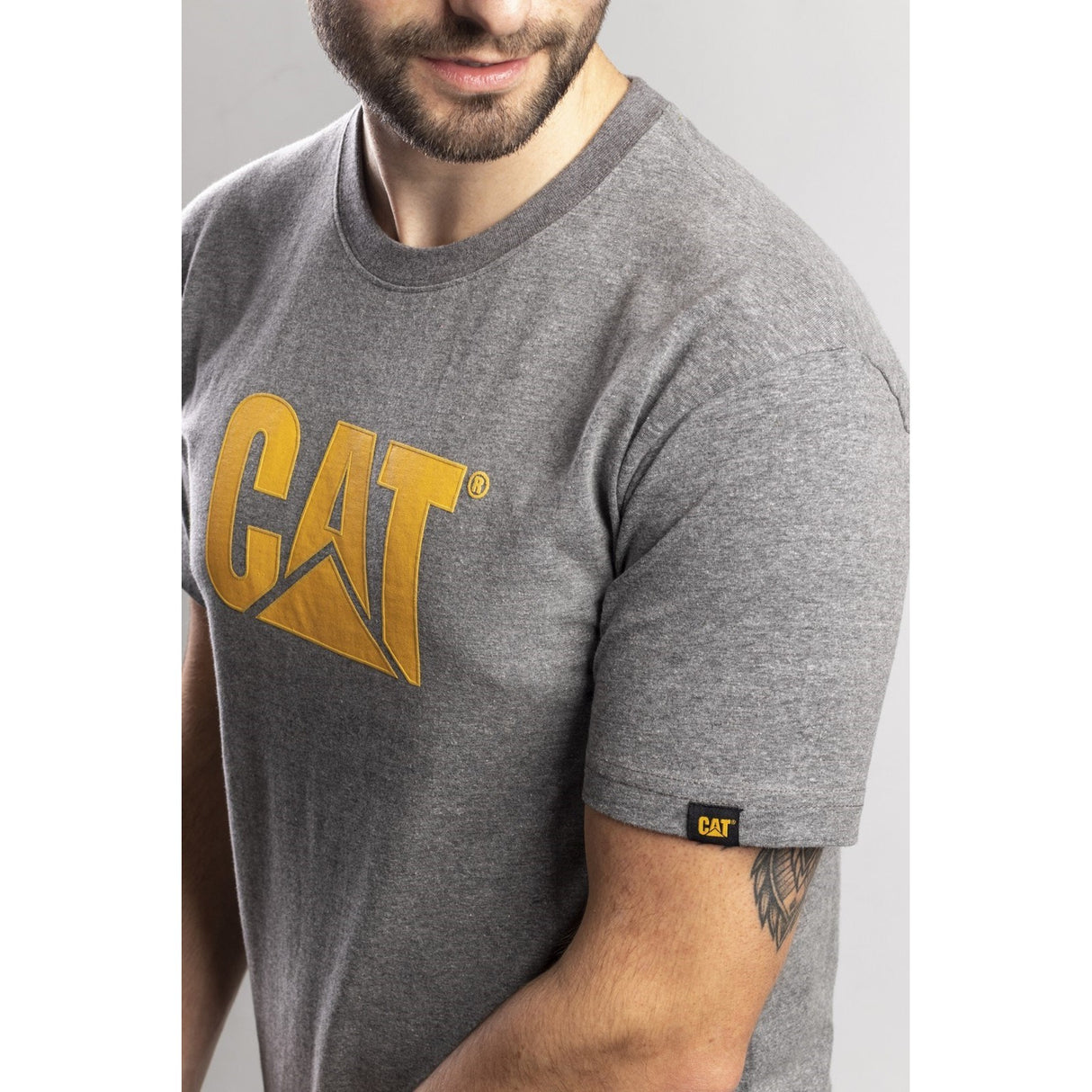 Trademark Logo T-Shirt  Dark Heather Grey