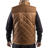 Waxed Cotton Vest  Bronze