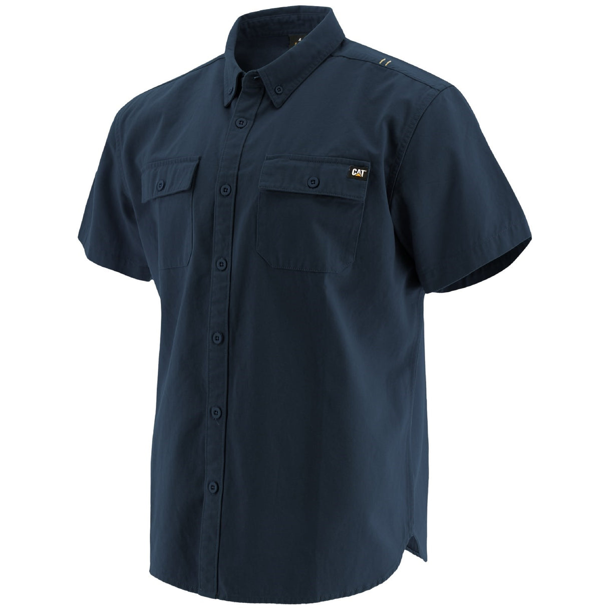 Button Up S/S Shirt  Navy