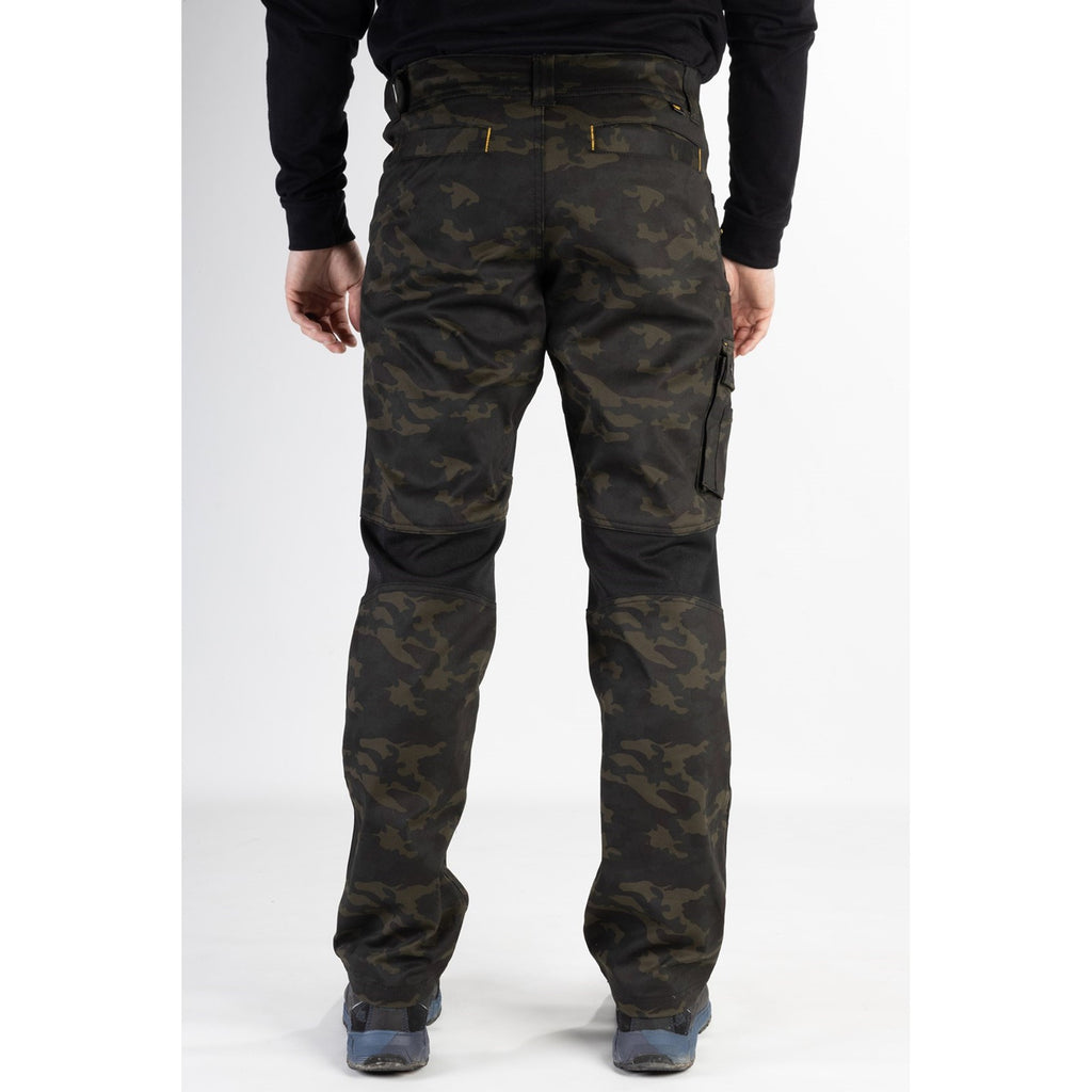 Mens Caterpillar Night Camo, 30" Leg Operator Flex Trousers Shop