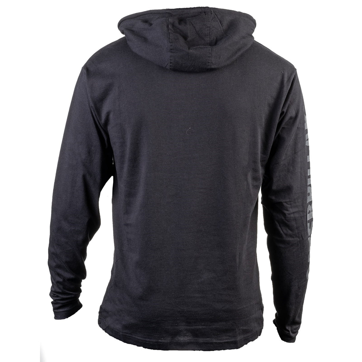 Hooded Long Sleeve Tee  Black