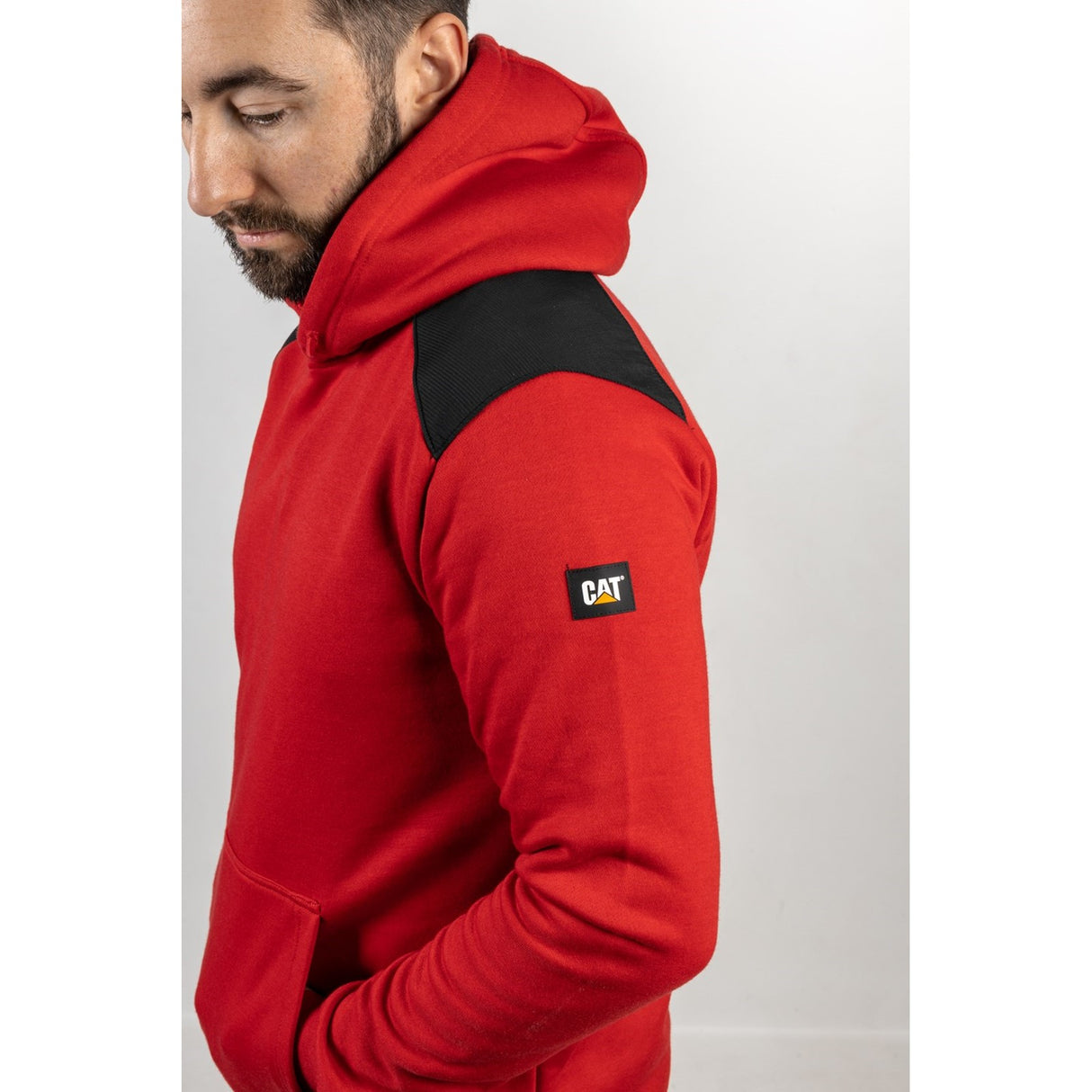 Essentials Hooded Sweatshirt  Hot Red