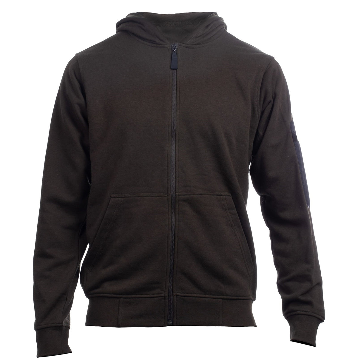 Loopback Full Zip Hoodie Army Moss