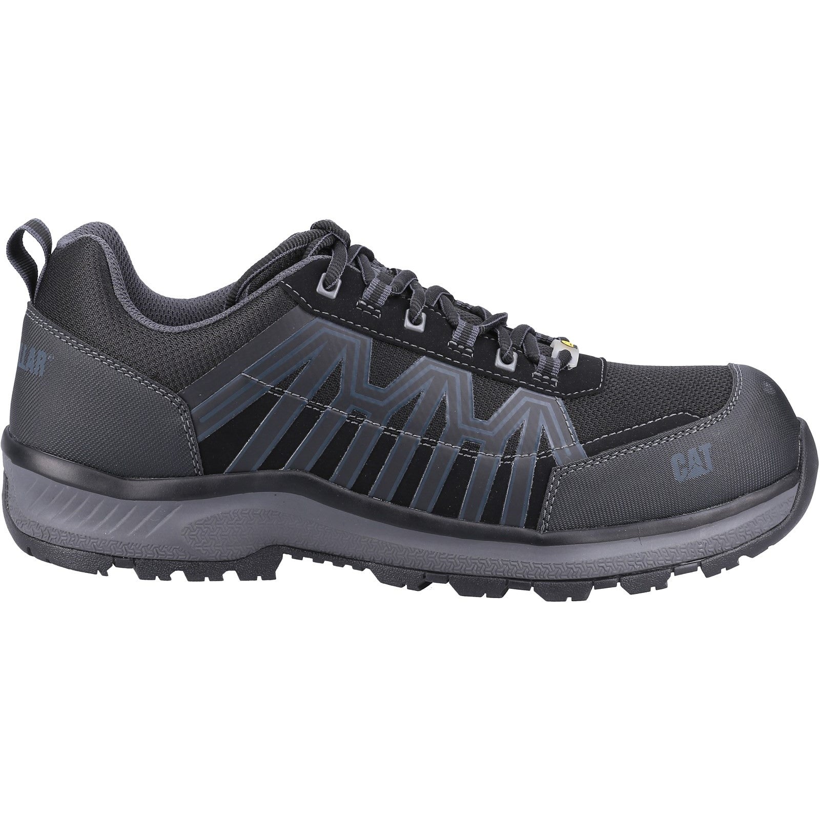 Mens Caterpillar Black Charge S3 Safety Trainer Shop Caterpillar UK